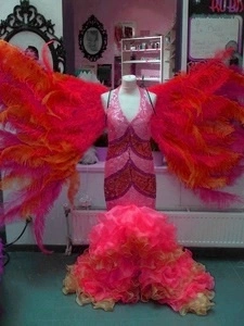 Dos En Floss D'autruche