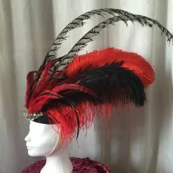 Casque En Autruche, Faisan Et Coq