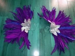 Armature De Bras En Plumes De Coq