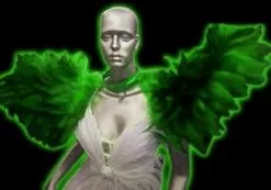 Armatures épaulettes En Plumes D'oie