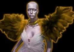 Armature épaulettes En Plumes D'oie