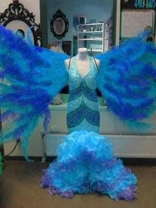 Dos En Plumes De Floss Autruche