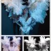 Grandes Ailes En Plumes Autruche