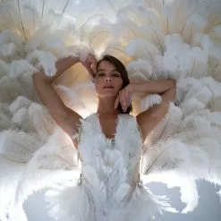 Ensemble Ailes XXL Et Body Plumes