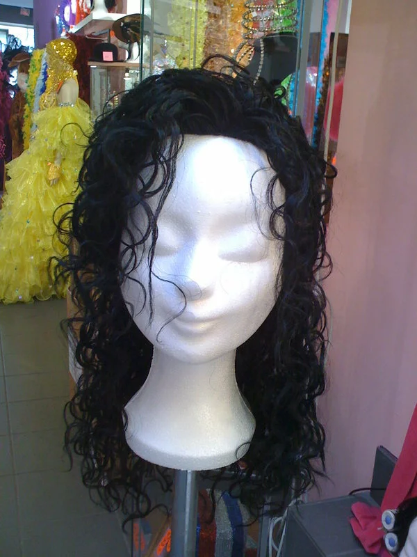 Perruque Mickael Jackson 3 Perruque Mickael Jackson