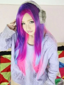 Perruque Longue Manga