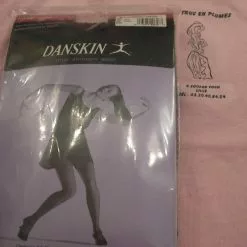 Resille Danskin Noir Avec Ligne Taille A