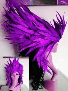 Casque Avec Perruque