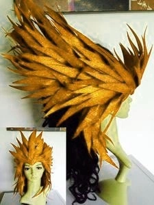 Casque Avec Perruque