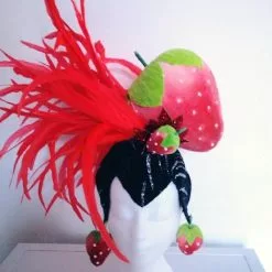 Casque Modiste Madame Fraise