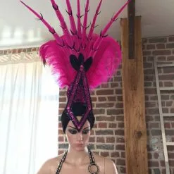 Casque En Autruche Et Faisan