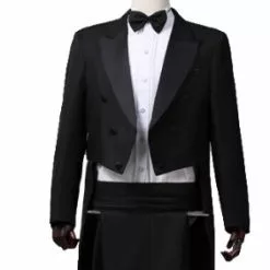 Queue De Pie Et Pantalon Noir