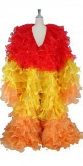 Manteau Long En Organza