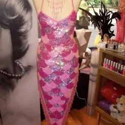 Robe Paillettes Sur Mesures