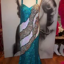 Robe Longue Turquoise