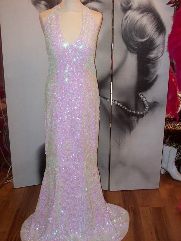 Robe Paillettes Blanches Irises 3 Robe Paillettes Blanches Irises