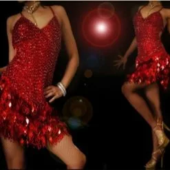 Robe Courte Paillettes