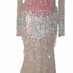 Robe En Voiline Couleur Chair