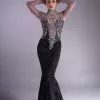 Robe En Strass Et Velours -Halloween 800x800 748