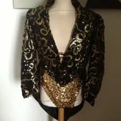 Queue De Pie Femme Paillettes