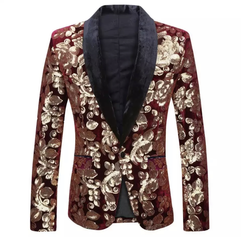 Veste Paillettes Homme 3 Veste Paillettes Homme