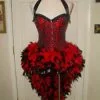Robe Bustier Et Plumes -Halloween 800x800 776