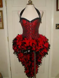 Robe Bustier Et Plumes 3 Robe Bustier Et Plumes