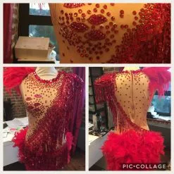 Body Plumes Et Strass
