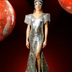 Robe à Paillettes Fourreau