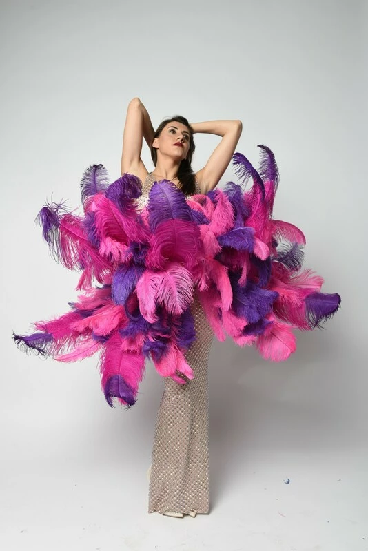 Corset Plumes Flower 3 Corset Plumes Flower