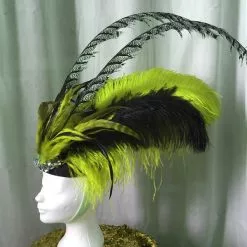 Casque En Autruche, Faisan Et Coq