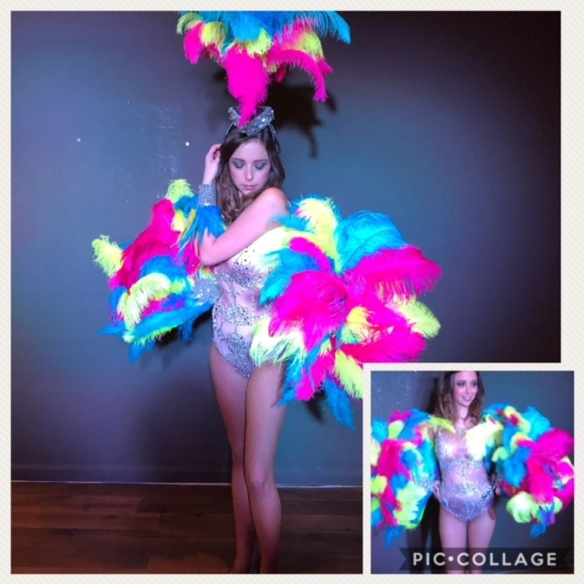 Armature De Hanches Autruche Et Blondine 3 Armature De Hanches Autruche Et Blondine