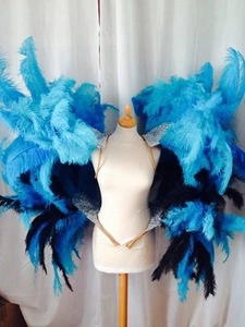 Armature Hanches Et épaules En Plumes Blondine